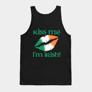 Kiss me I'm Irish Tank Top